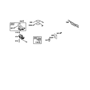 Part Location Diagram of 69-2390 Lawn Boy Washer